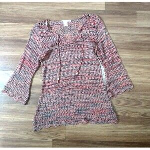 99 Jane Street Women's Sweater Medium Y2K Crochet